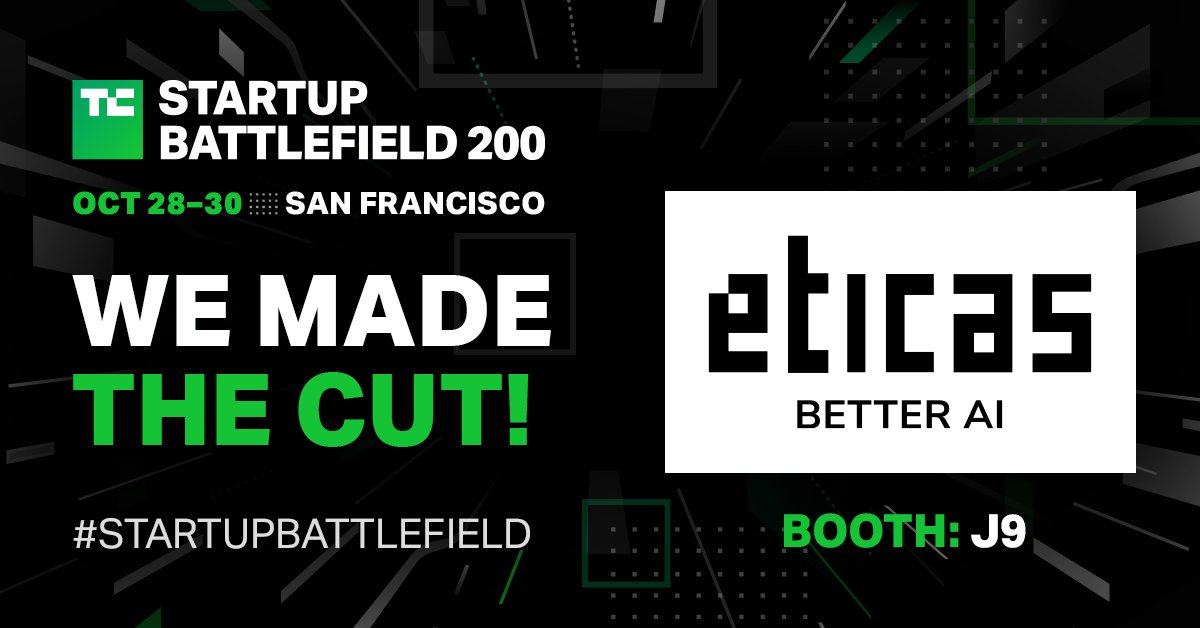 Eticas.ai | AI Audits (@eticasai) on Twitter photo We're just days away from taking the stage at #StartupBattlefield during #TechCrunchDisrupt! 🚀
Excited to share how <a href="/EticasAI/">Eticas.ai | AI Audits</a> is advancing responsible AI through AI Audits. See you in SF! We're just days away from taking the stage at #StartupBattlefield during #TechCrunchDisrupt! 🚀
Excited to share how <a href="/EticasAI/">Eticas.ai | AI Audits</a> is advancing responsible AI through AI Audits. See you in SF!