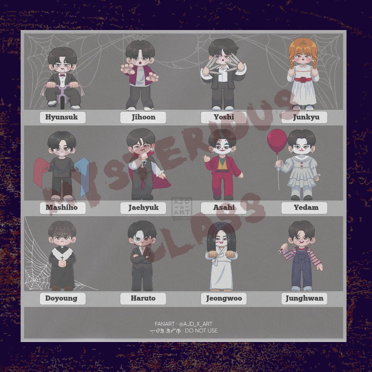 ajd_x_art's tweet photo. 🎃 👻 Happy Halloween 👻 🎃

#treasure #treasurefanart 
#mashihofanart #yedamfanart 
#mysteriousclass #ajd_x_art https://t.co/jWmHLtrl48