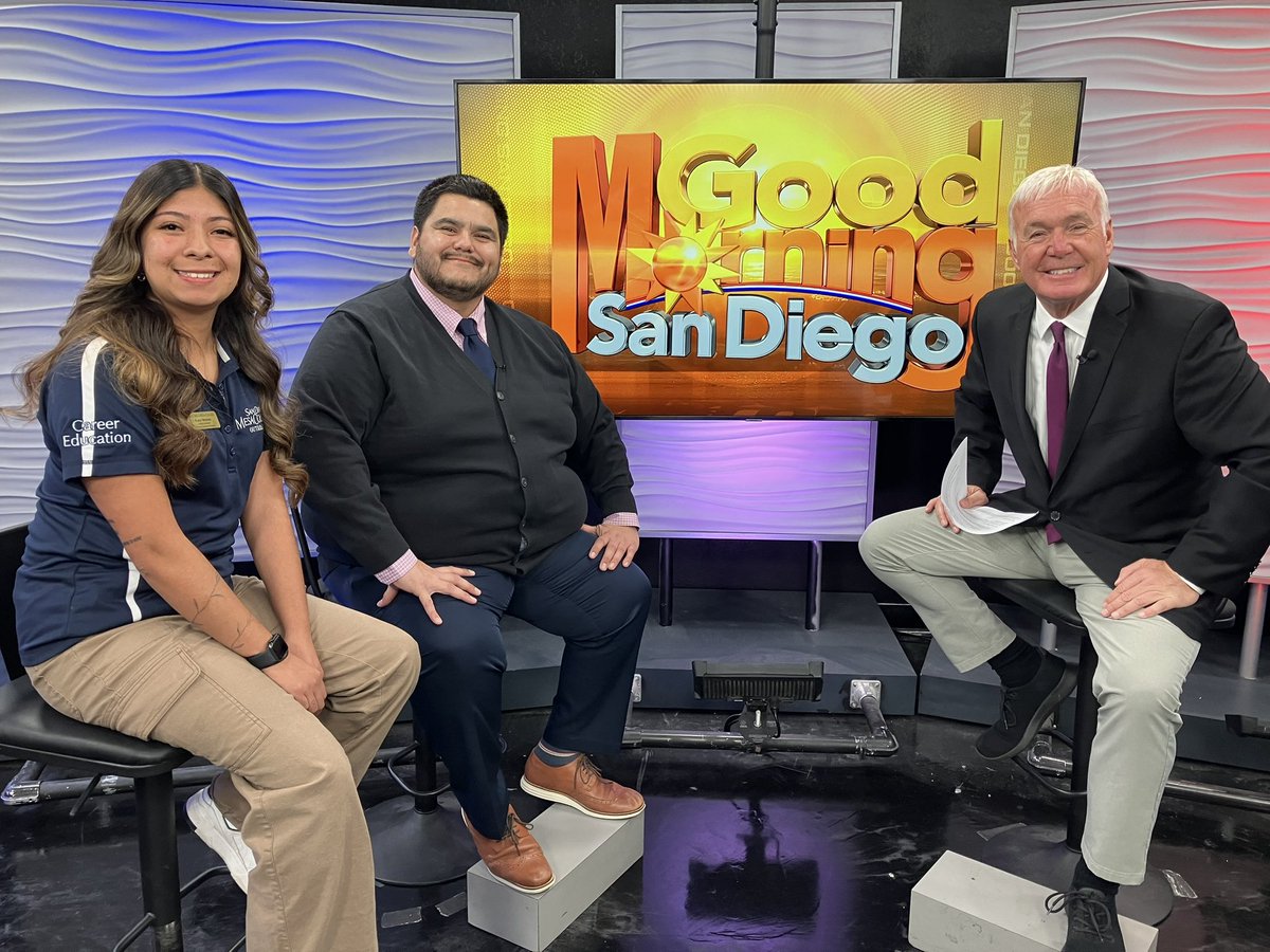 Thanks <a href="/KUSINews/">KUSI News</a> for sharing the story of Evelyn and local students like her who are succeeding as part of the San Diego Promise free tuition program. Support our annual giving day Oct. 29! sdccd.edu/departments/de…