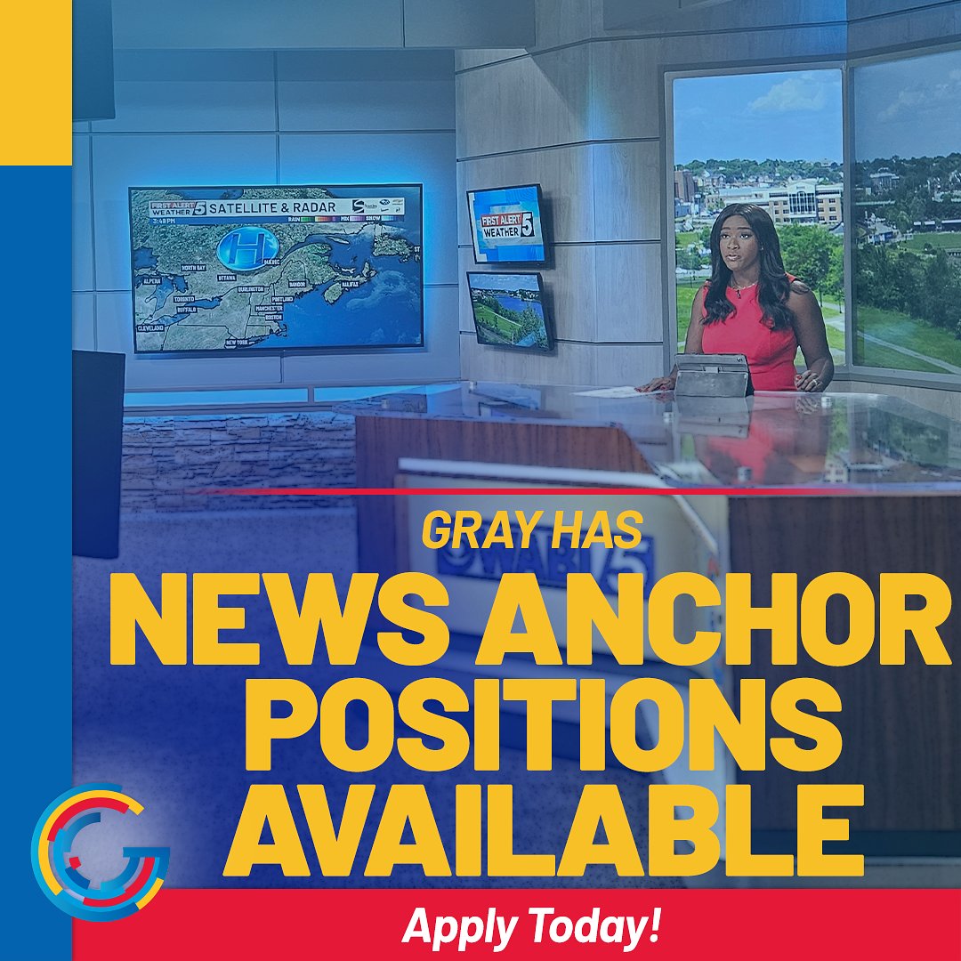 If you choose to #GrowWithGray you will be able to take advantage of our 5% 401k match as well as paid paternity leave! Apply at Gray.tv/careers #NowHiring