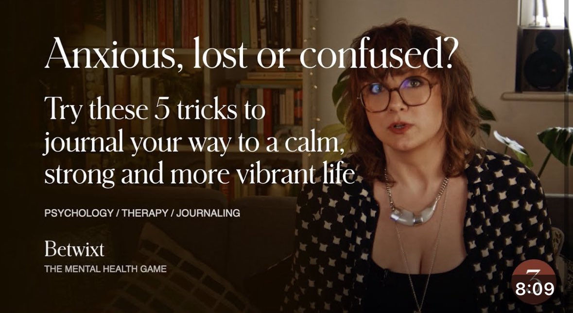 These simple journaling techniques will straight-up change your life. 

An unexpected mental magic – this is how to process your feelings without getting swept away
youtu.be/JCOgvHVsMzE #journaling #mentalhealth