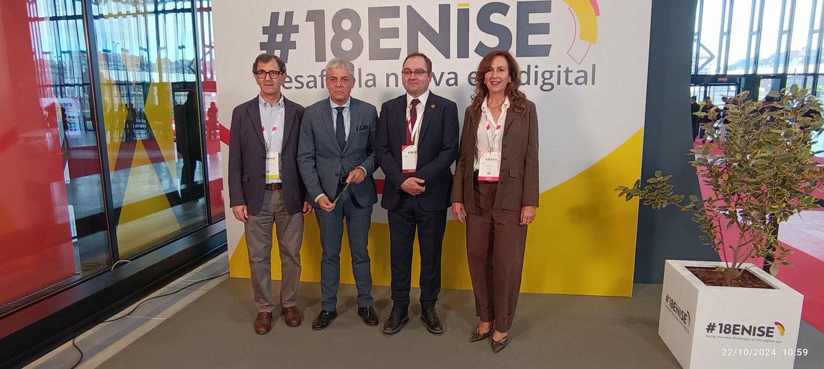 _SCAYLE's tweet photo. 🚀✨ ¡SCAYLE está presente en el #18ENISE! 🔐💻 Nos sumamos a uno de los eventos más importantes en #ciberseguridad, compartiendo nuestras innovaciones y soluciones en la nube. ☁️🔒 ¡Nos vemos allí para hablar de seguridad y tecnología de vanguardia! #Innovación https://t.co/UE7RNRlS8j