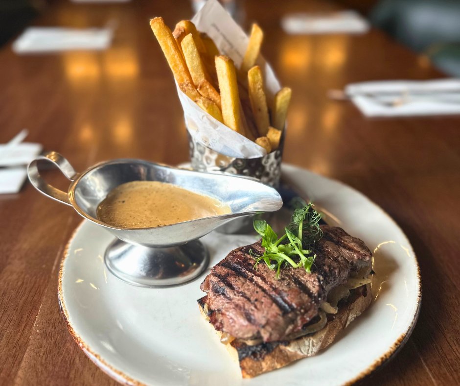 Savor the perfect bite at The Coach House Brasserie with our mouthwatering steak sandwich—juicy, tender, and bursting with flavor. 

Reserve your table now - bit.ly/3Frlboa