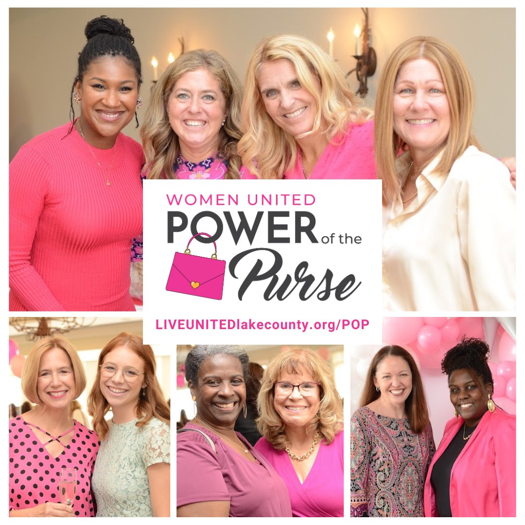 Power of the Purse tickets are selling fast! Did you get yours yet? ❤️ LIVEUNITEDlakecounty.org/POP