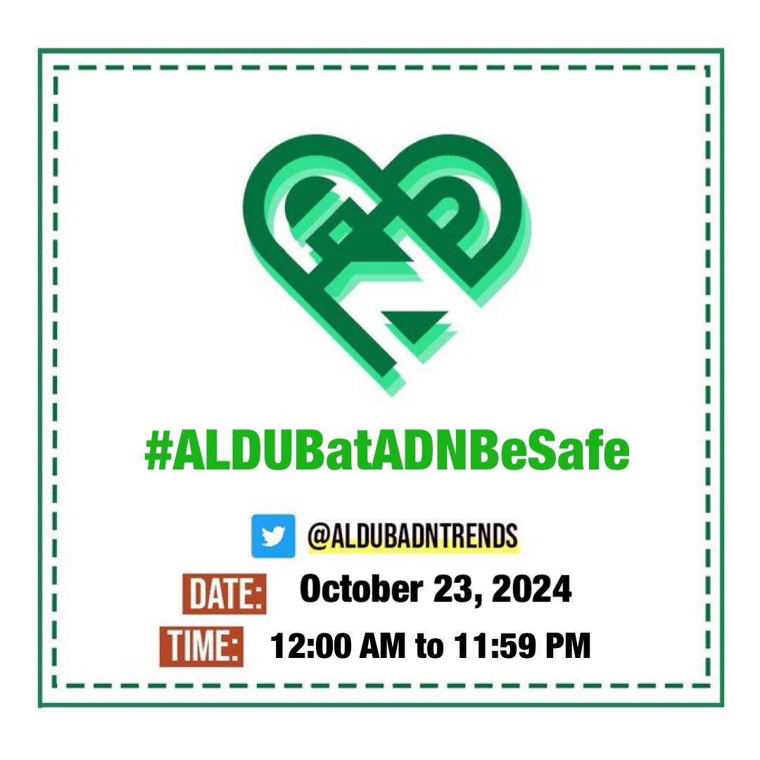 Here comes the rain again - it is another challenging week for us. Please be safe and ready.

 #ALDUBatADNBeSafe