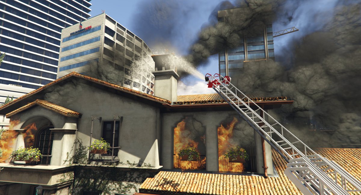 We've released our Tiller Ladder Truck for FREE on our store, here's some photos of it!

Claim your copy now at store.londonstudios.net/category/vehic…