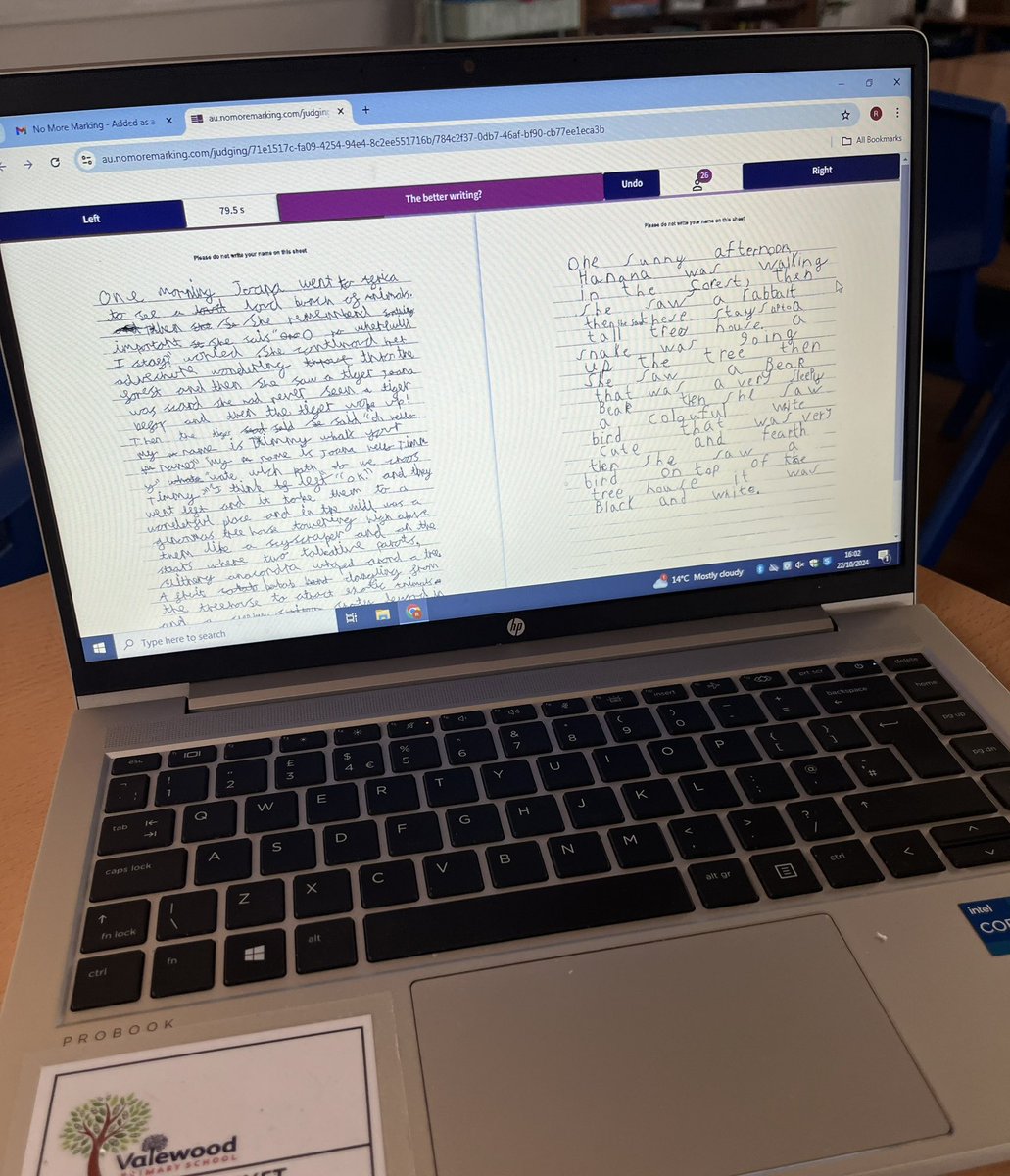 Valewood Primary (@valewoodprimary) on Twitter photo Tonight’s Team ♥️VPS staff meeting focus: Team 3 ✍️📝 and #NoMoreMarking. Miss Eglin, English Lead, ensured all teachers were good to go and then…off they went with their judging. ➡️💻⬅️ <a href="/MerseyViewTrust/">Mersey View Learning Trust</a> #MVLTWritingNetwork
Good job, everyone! ⭐️👏🏼✔️ Tonight’s Team ♥️VPS staff meeting focus: Team 3 ✍️📝 and #NoMoreMarking. Miss Eglin, English Lead, ensured all teachers were good to go and then…off they went with their judging. ➡️💻⬅️ <a href="/MerseyViewTrust/">Mersey View Learning Trust</a> #MVLTWritingNetwork
Good job, everyone! ⭐️👏🏼✔️