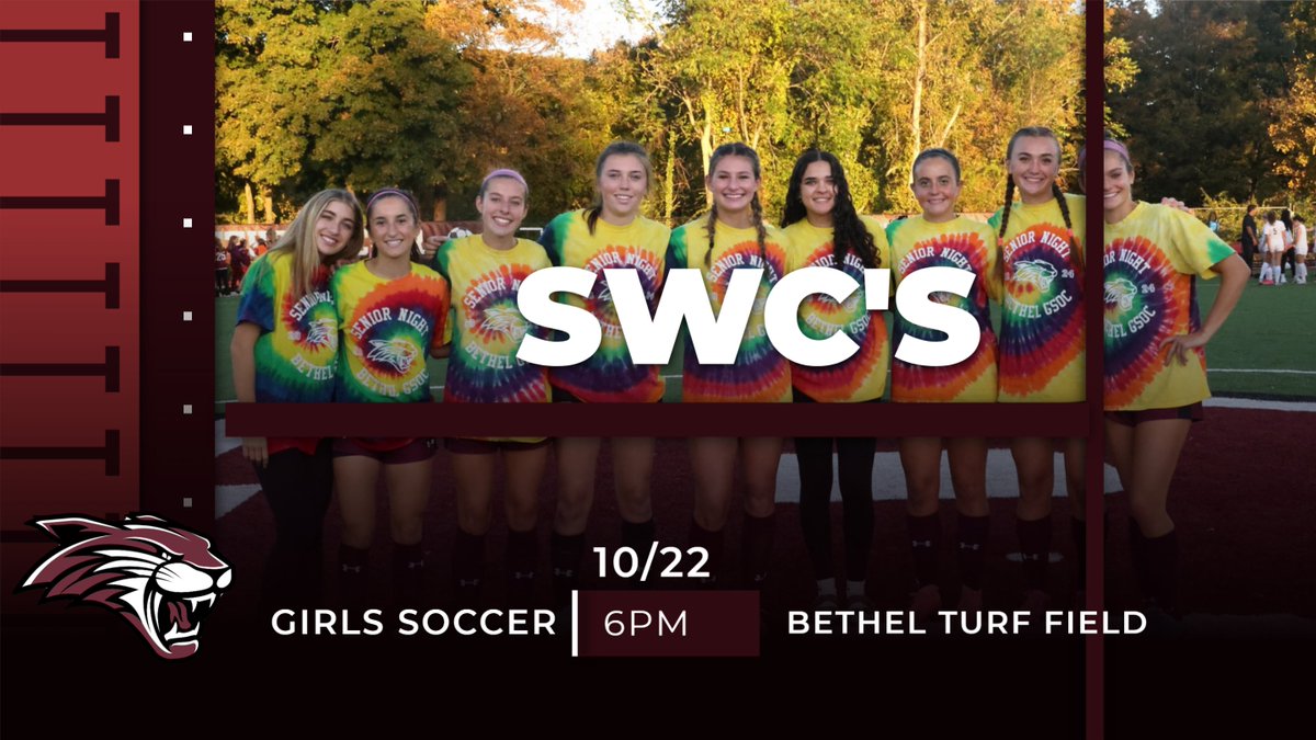 BethelSports's tweet photo. Good luck to the girls soccer teams as they host New Fairfield in the opening round of the SWC tournament today.  Purchase your tickets on GoFan. https://t.co/ssxqajYNgM