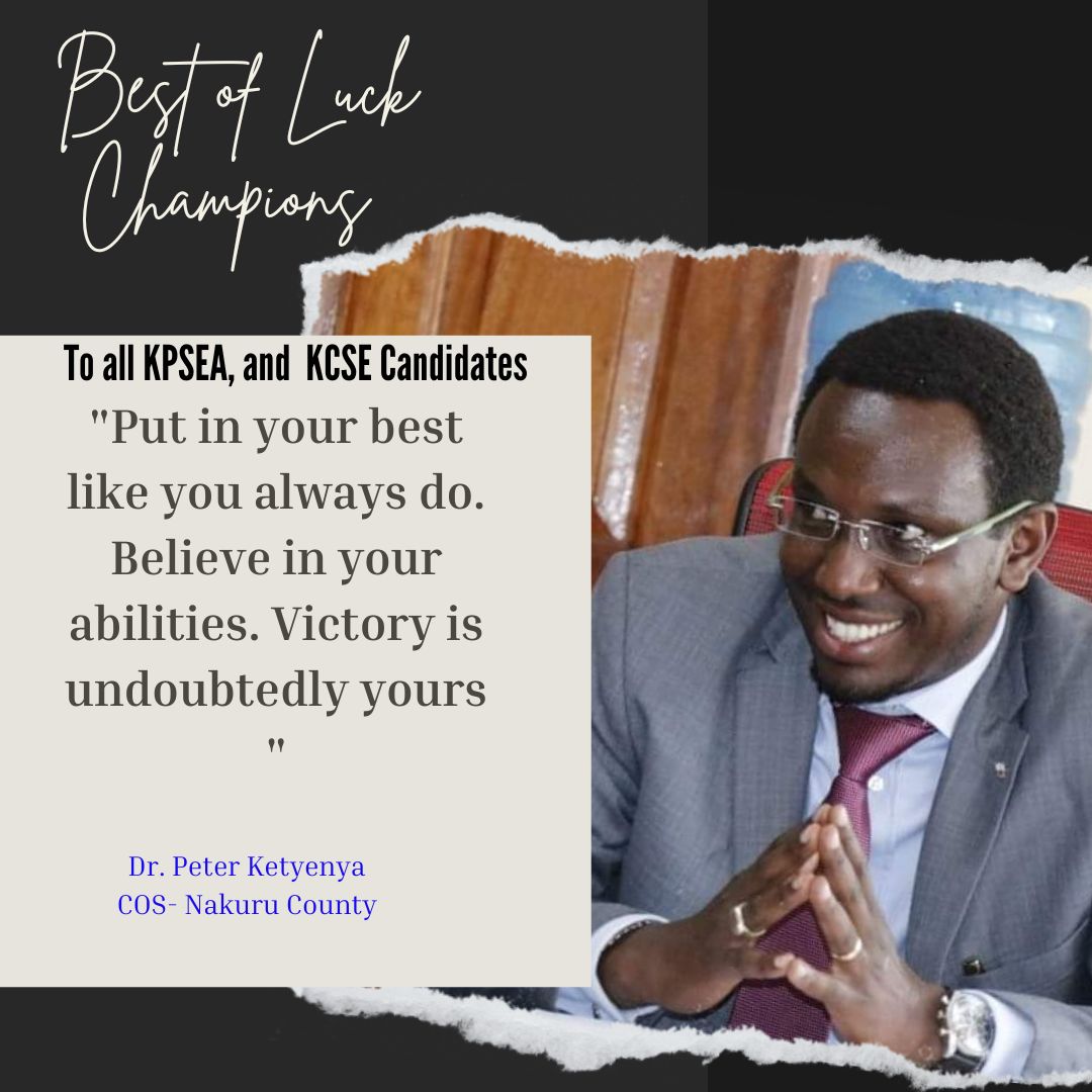 To all KPSEA, and  KCSE candidates.
facebook.com/share/p/8mLem9…
#KPSEA, #KCPE , #KCSE2024