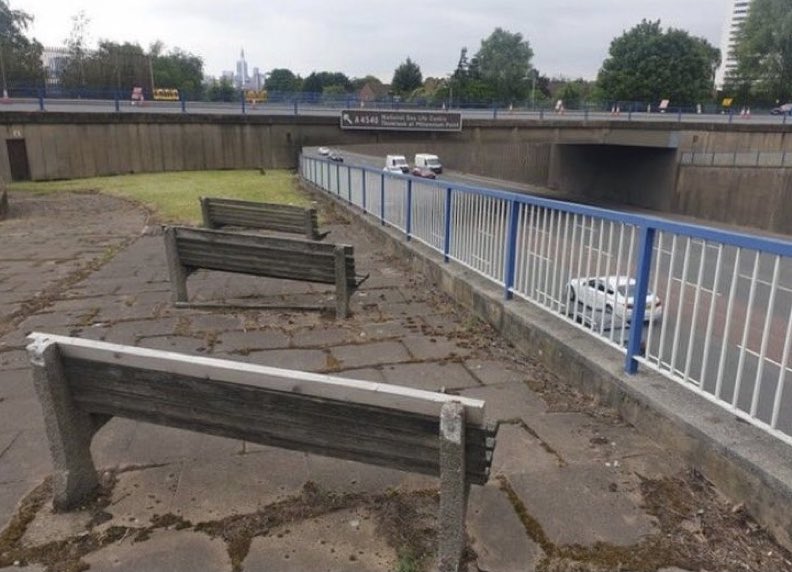 NoContextBrits's tweet image. What if we kissed on the concrete benches by the A38 in Birmingham.