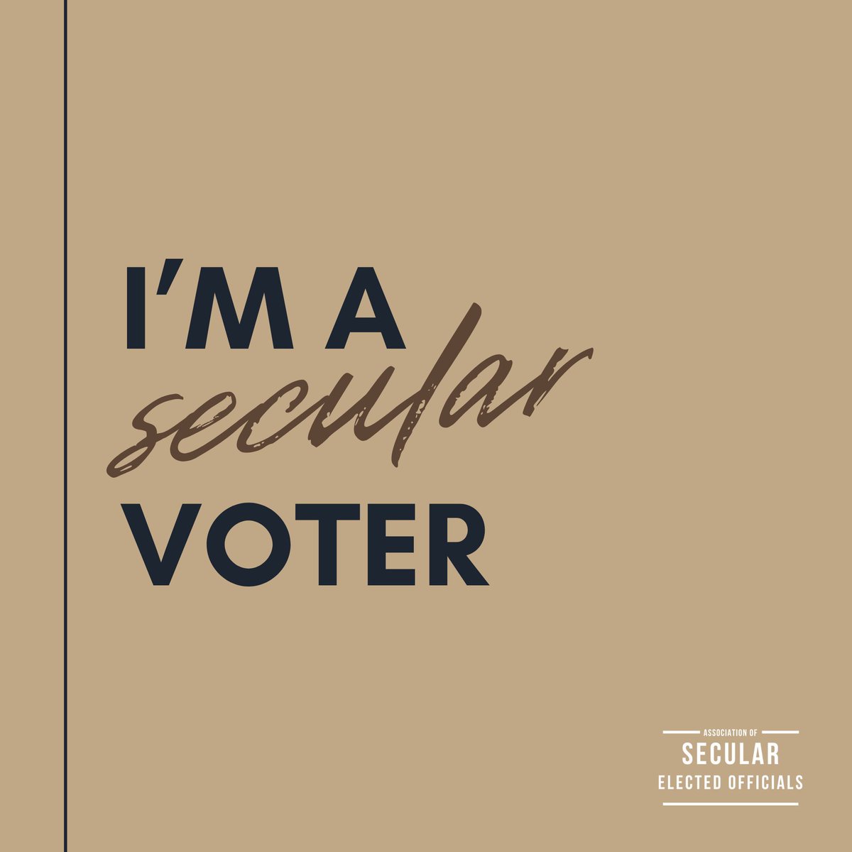Association of Secular Elected Officials tweet media