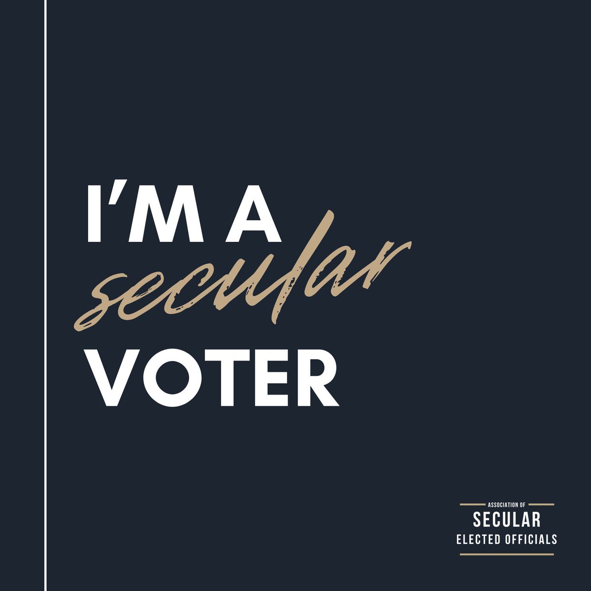 Association of Secular Elected Officials tweet media