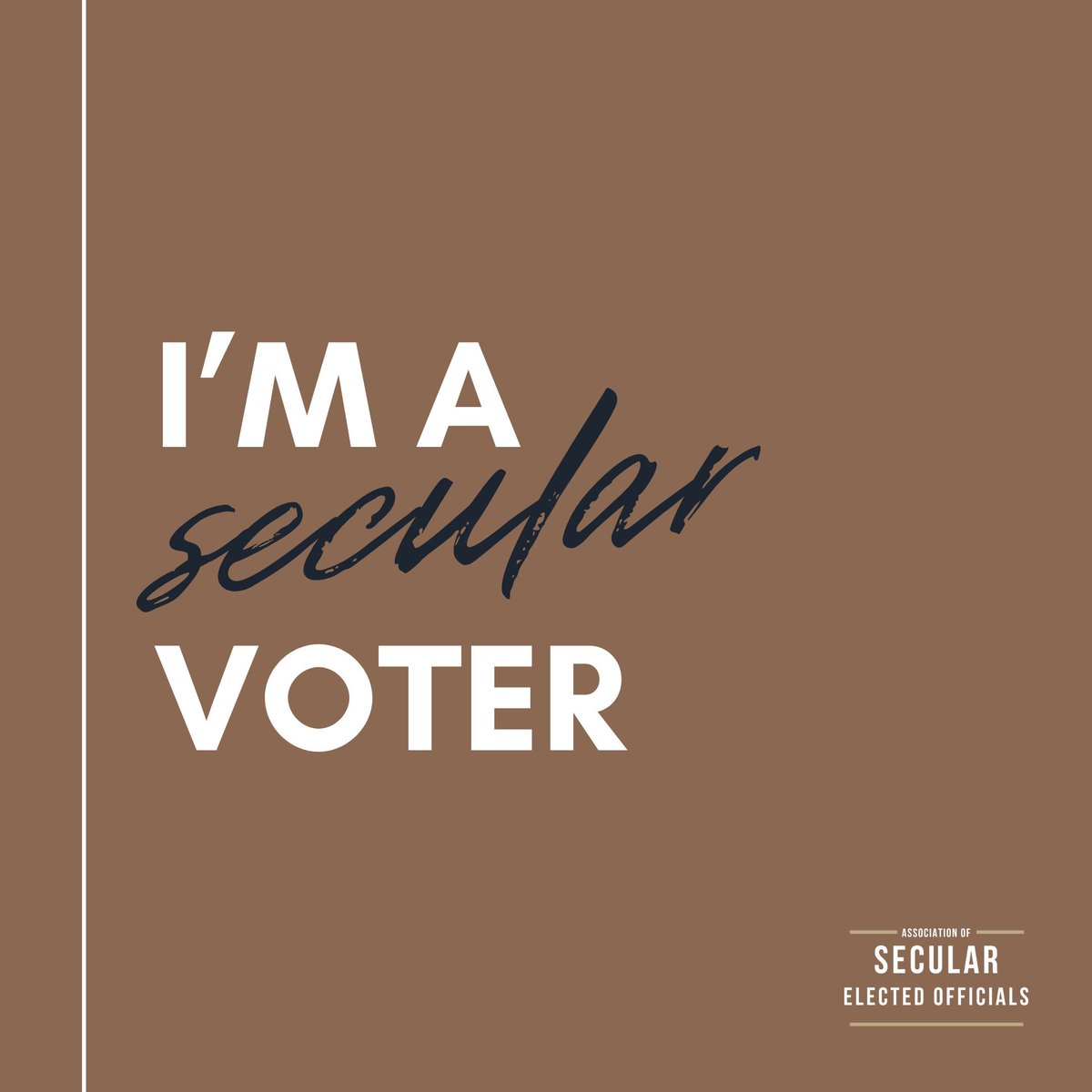 Association of Secular Elected Officials tweet media
