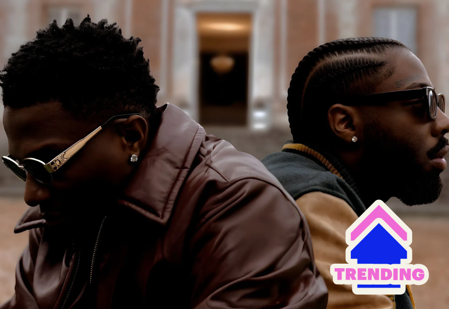 officialcharts's tweet photo. Wizkid (@wizkidayo) and Brent Faiyaz claim one of the UK's biggest Trending tracks with #PieceOfMyHeart this week 🤍📈🔥

Check out the all-new Official Trending Chart Top 20: https://t.co/dRZlbrL5CN

#Wizkid #BrentFaiyaz https://t.co/jtaEdLIbpv