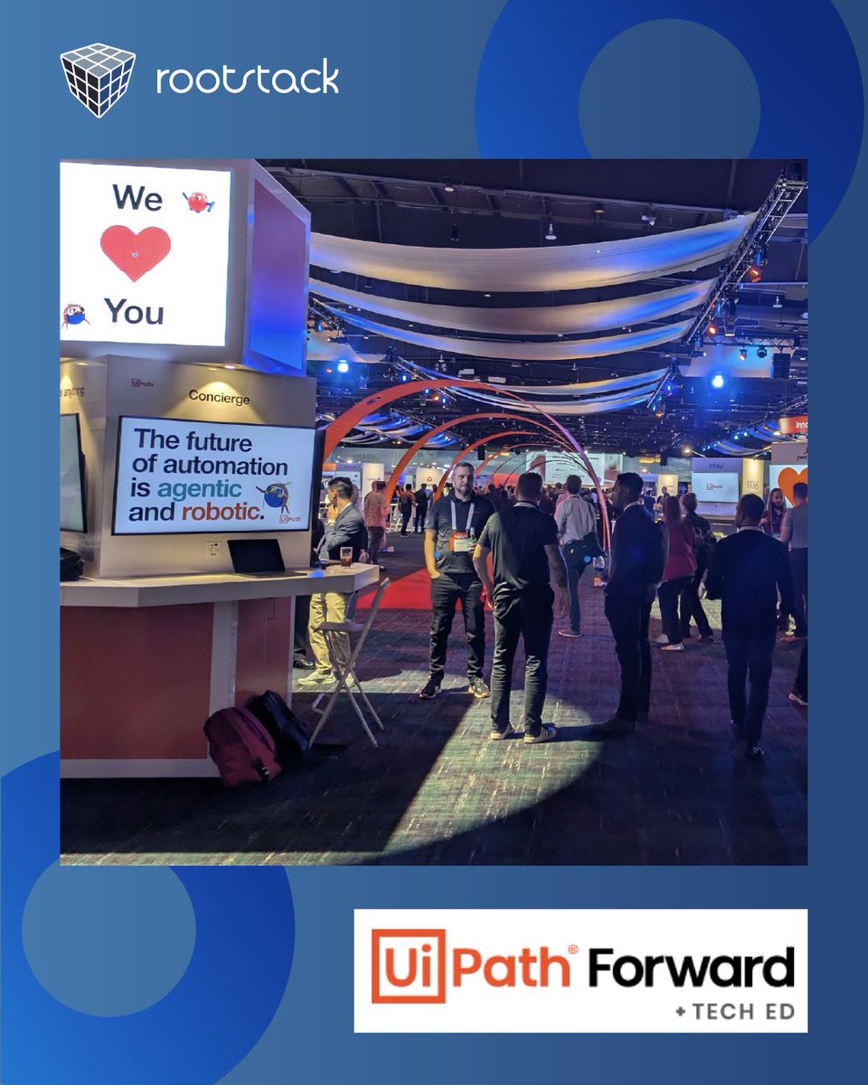 rootstack's tweet photo. 🌐 Proud to have attended #UiPathForward! The event provided remarkable insights into the future of automation and digital transformation. 📊 We're eager to implement these forward-thinking strategies in our projects! 🚀 

#Innovation #TechLeadership #Rootstack https://t.co/8XBww8Nfr4