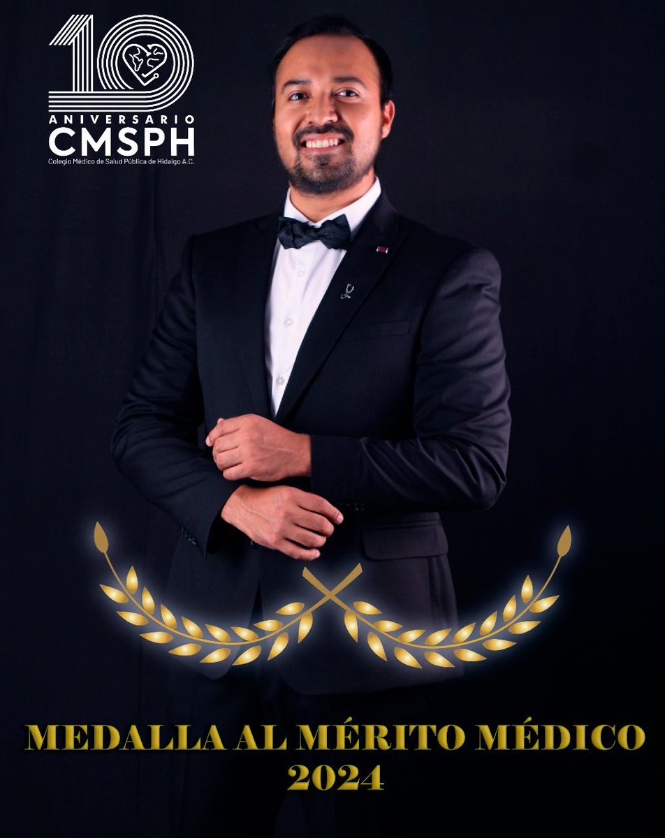 edw_bv86's tweet photo. Dr. Eduardo Bustos Vazquez, Medalla al Mérito Médico 2024 🏅. Medical Merit Award 2024. Inmensamente agradecido por la distinción 🙏🏼 https://t.co/bk6g2RnGpP