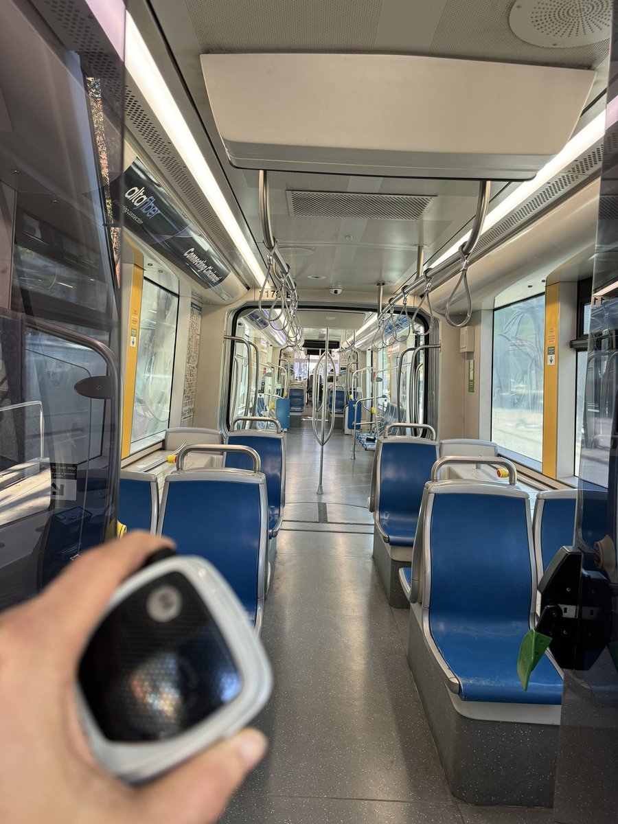 Testing new radios in back cab while a new operator is being trained in the front cab. It’s a BUSY DAY here. If you see the training train roll by, give us a wave!