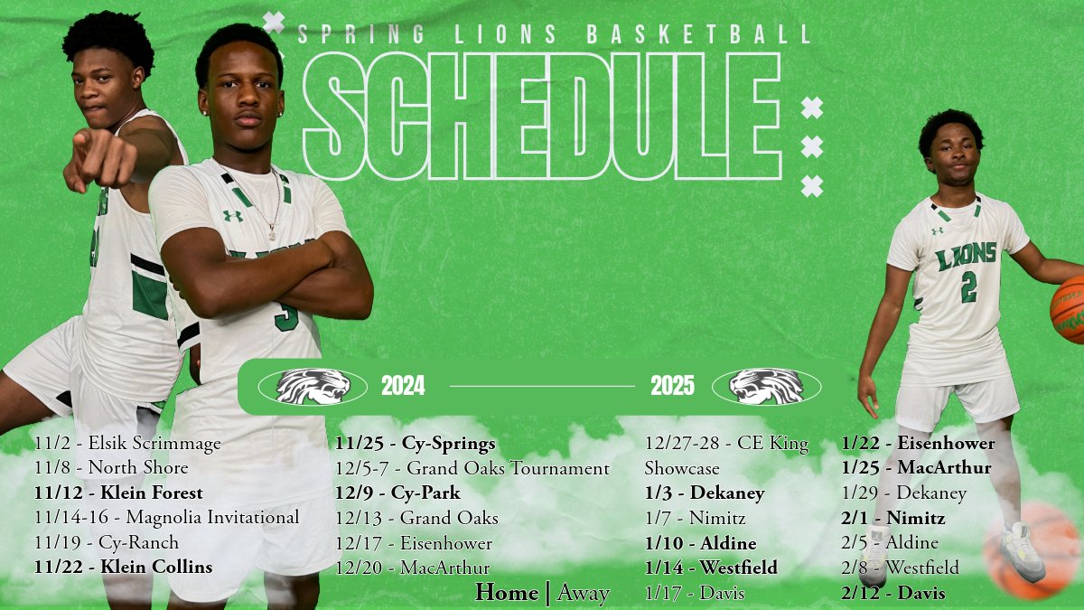 Spring Lions Boys Basketball tweet media