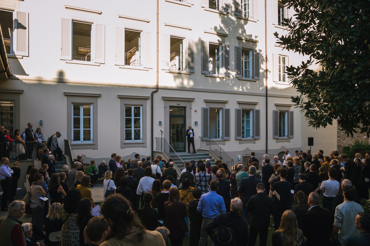 khiflorenz's tweet photo. ✨🏢 Yesterday we officially inaugurated the new KHI building at Via Gustavo Modena 13! Thank you to all those who honored us with their presence and supported us! @maxplanckpress @GermaniaItalia @comunefi @regionetoscana #maxplanckfoundation ➡️ https://t.co/zFe6y6jUZ0 https://t.co/iud7Oe0Jls
