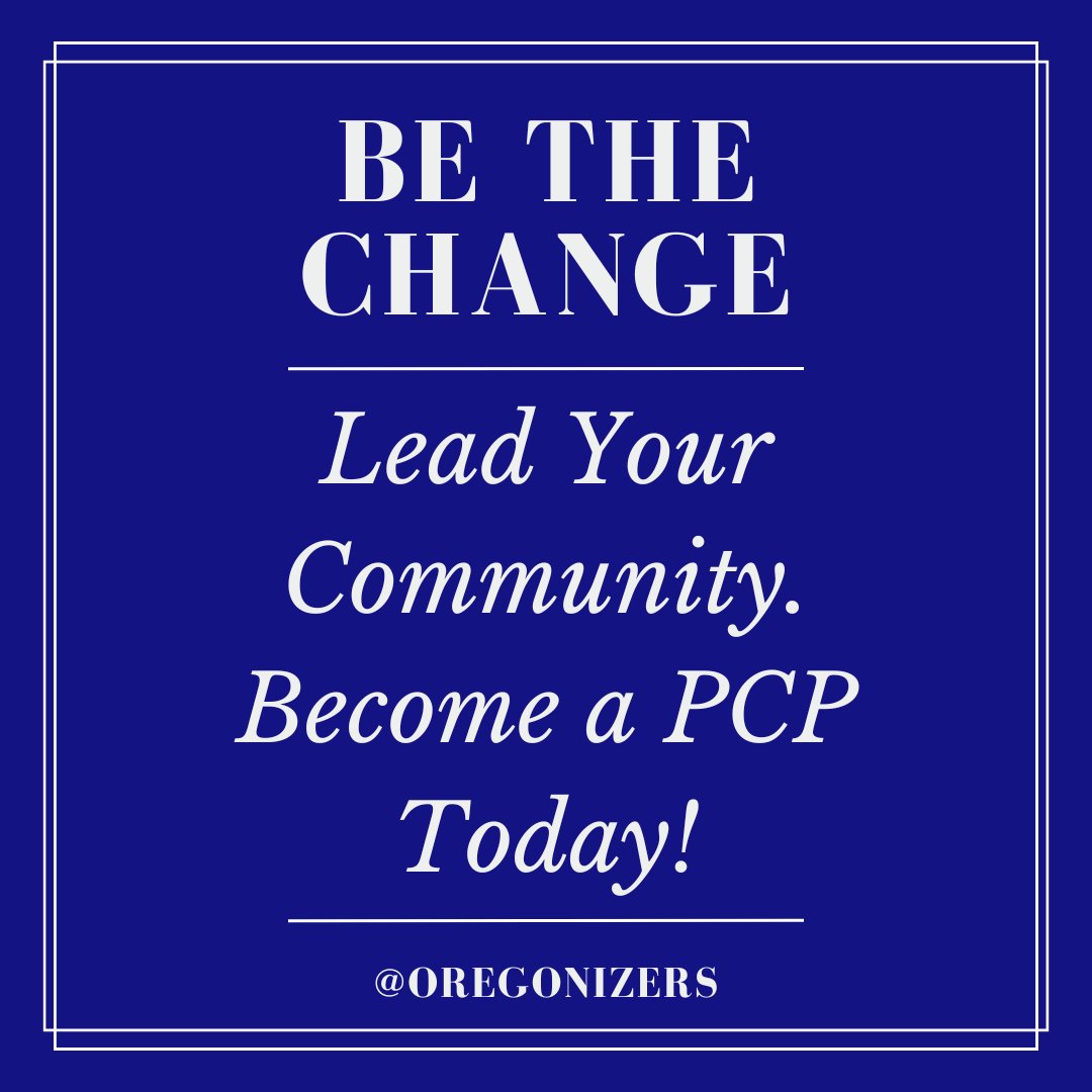 Oregonizers's tweet image. Want to help get people involved in the Democratic process? 

Join the ranks of grassroots leadership as a Precinct Committee Person! 

Check with your local Democratic Party for more info. 

Visit democrats.org to get started. #Oregonizers #PCP #OrganizeForChange