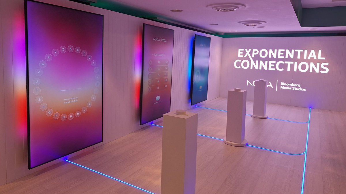 Our experiential zone at the #BloombergTech summit was popular today! The gaming experience really got the competitive juices flowing! Who will top the leaderboard of #ExponentialConnections?
@bloomberglive #B2BTech