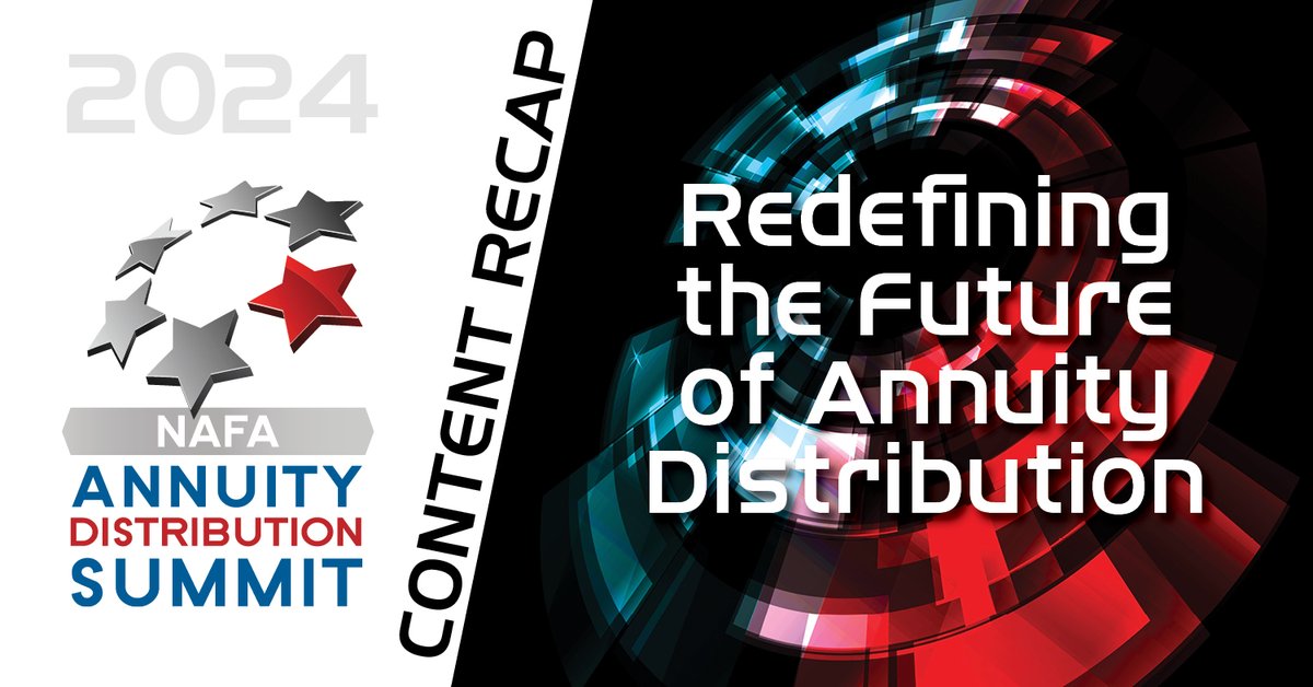 NAFAUSA's tweet photo. What, exactly, is happening in the world of #annuitydistribution? ICYMI, our friends at @InsNewsNet captured key points raised by #IMO executives from @advisorsexcel, @IdealProducers & @SignalAdvisors at the Annuity Distribution Summit. #annuityleadership
https://t.co/bWz0PJsQig https://t.co/POGAvsy8of