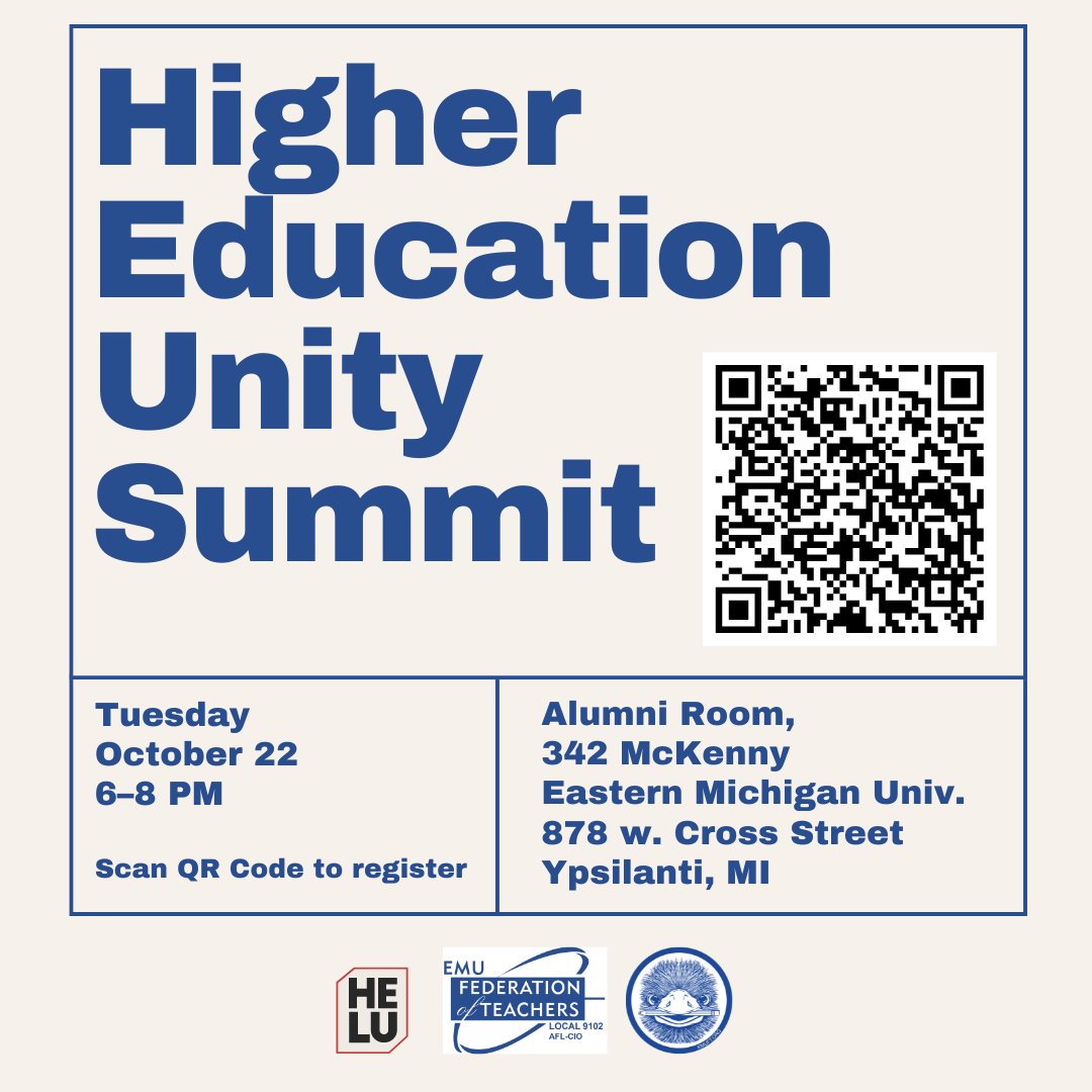 Today at 6pm! Join the fight for a higher education system that's accountable to its workers and build solidarity with laborers in higher education across universities! RSVP at bit.ly/HELUSummit