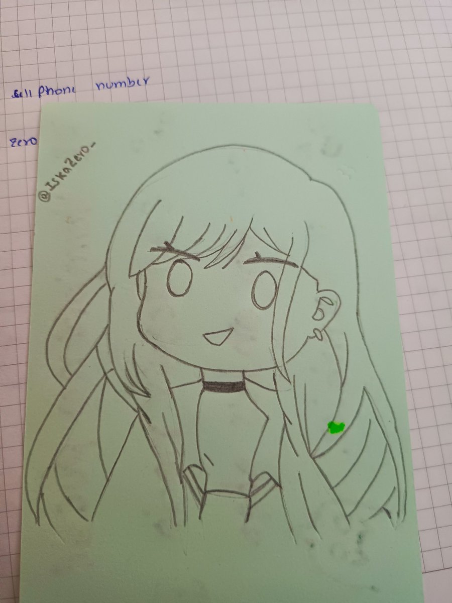 IskaZero_'s tweet image. When te aburres en clase y haces una marin
#marinkitagawa #sonobisque #art