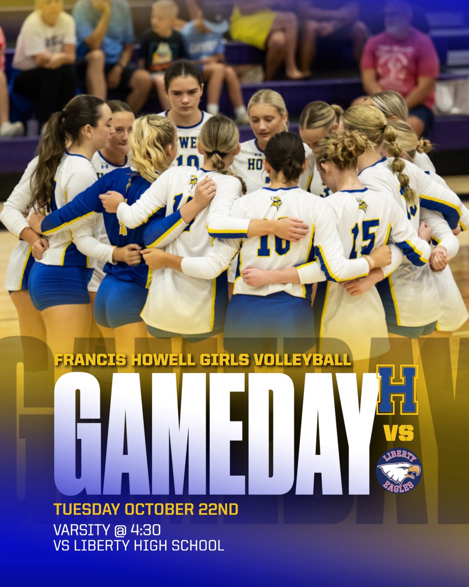 It’s a DISTRICT gameday!!

Join us tonight as we take on Liberty @ HOME for the first round of districts!

📍 the H
⏰ 4:30pm
🆚 Liberty
