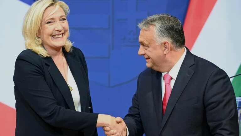 🔴 INFO BFMTV
Le Premier ministre hongrois Viktor Orban s'entretient avec Marine Le Pen avant sa rencontre avec Emmanuel Macron
l.bfmtv.com/zr39