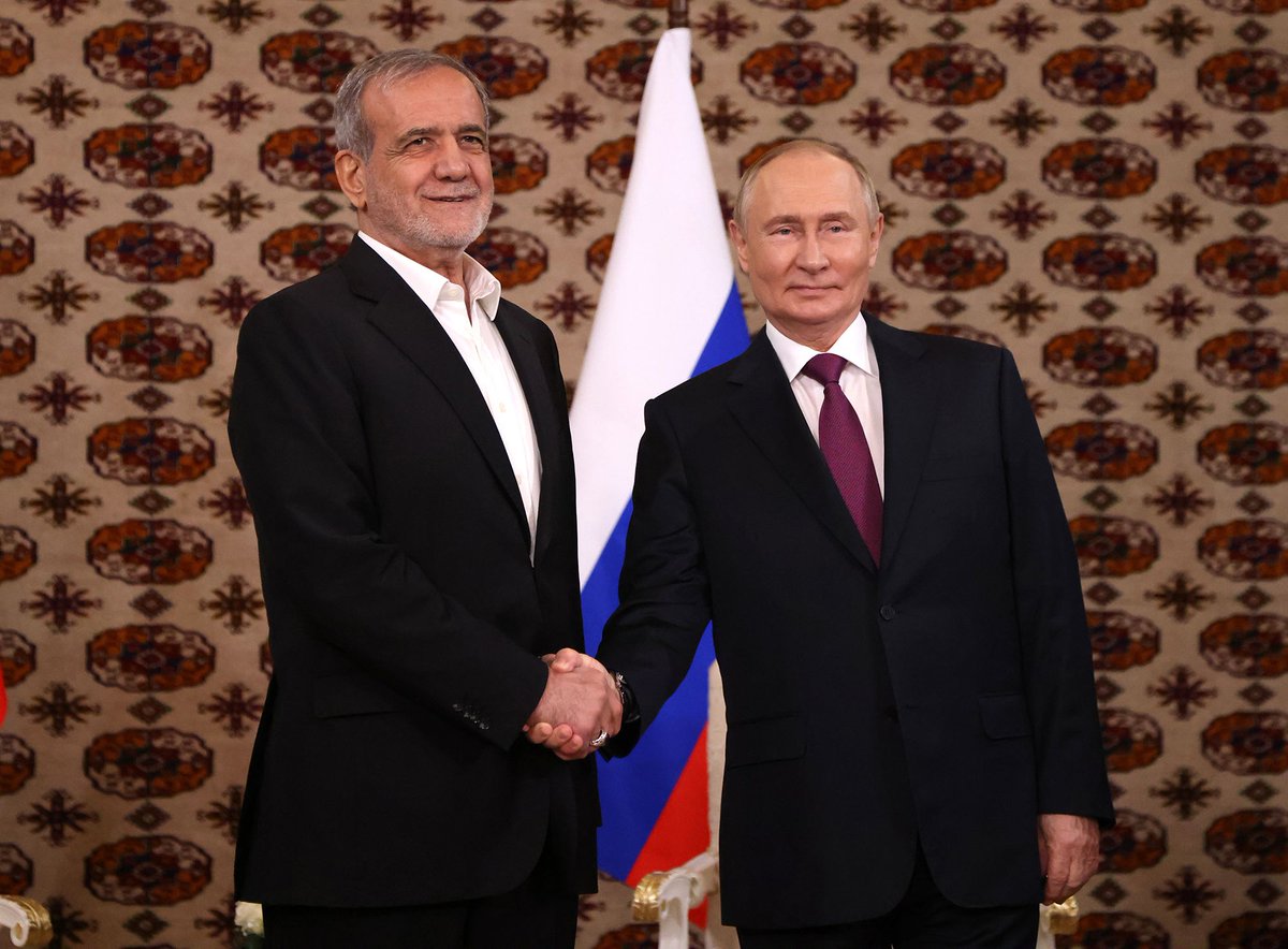 🚨🇷🇺🇮🇷 ब्रेकिंग: रूस और ईरान ने 1.7 बिलियन डॉलर का हथियार सौदा पक्का कर लिया है। 
इस खबर से अब रूस और ईरान की यारी जग जाहिर हो गई है 👍
#Iran #Russia
