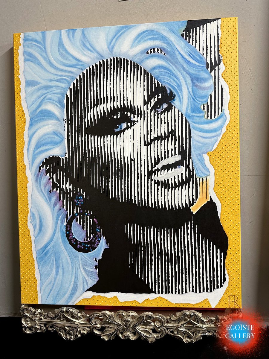 Ru Paul II by Eliza Rocker - both the original painting and prints available ❤️‍🔥
.
#egoistegallery #contemporaryart #afflecks #affleckspalace #elizarocker #rupaul #originalart #prints
