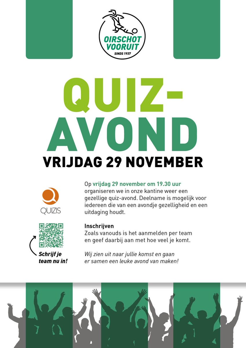 We gaan weer kwissen!