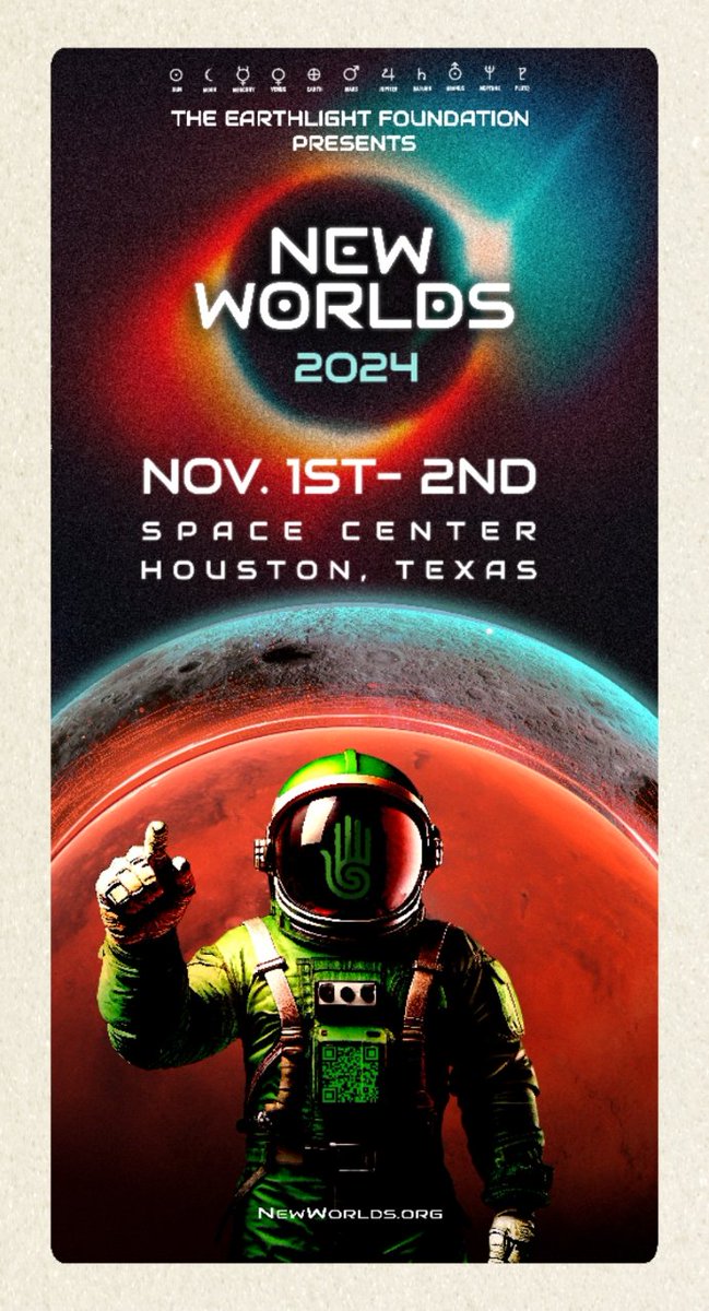 Get ready for an out-of-this-world experience! Purchase yourtickets at newworlds.org today!🚀👨🏾‍🚀🌟

#newworlds2024 #spaceculture #findyourplaceinspace #spacecowboyball #spacecenterhouston