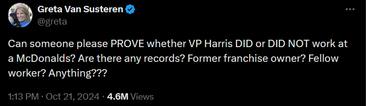 We'll get right on that after trump releases his taxes and medical records from a competent doctor.