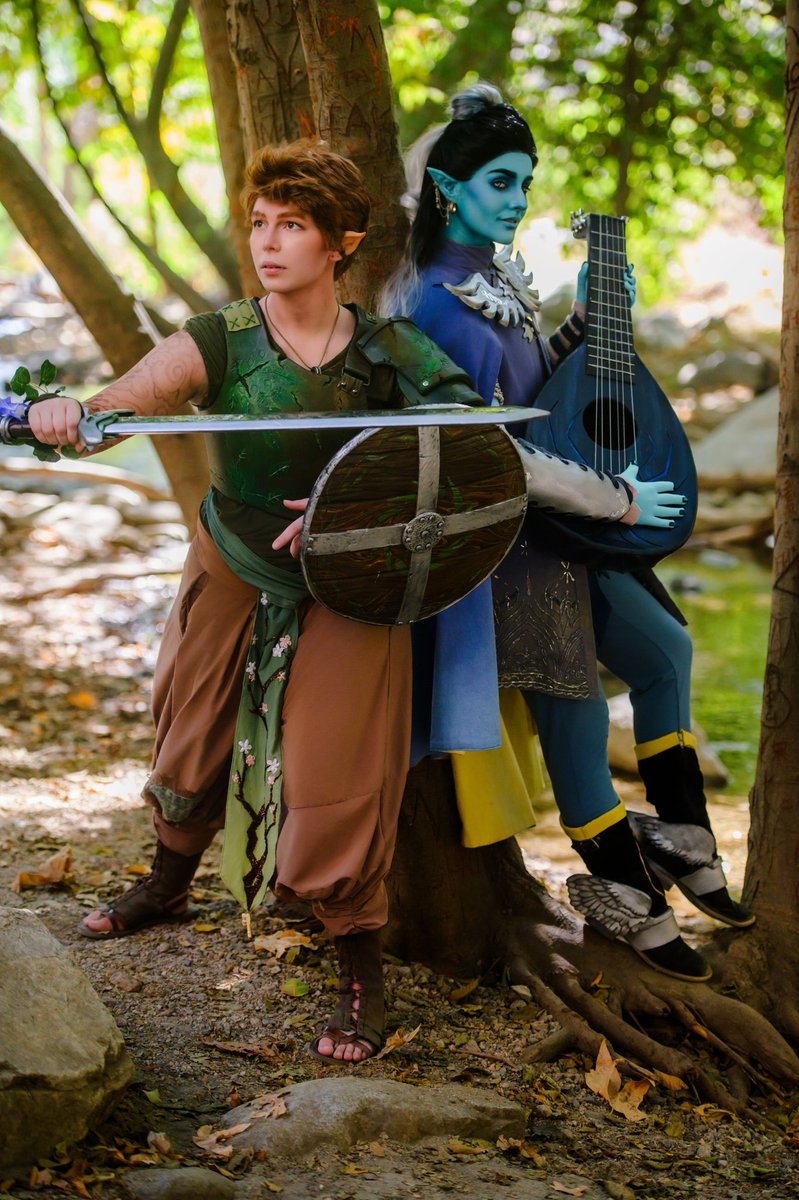Bait and Switch 🍃
.
.
.
Orym: me!
Dorian: <a href="/_Brookesmart_/">Brooke Eyler</a>  (costume by me)
📸@ericrcarroll