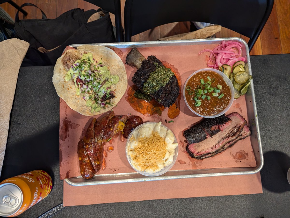 Duky Le Mook (@ukyduky8) on Twitter photo <a href="/dbkcountryradio/">@dbkcountry</a> <a href="/interstellarbbq/">Interstellarbbq</a> Agreed. That beef rib with chimichurri is dangerously delicious. (Seriously, it could kill a small child.)
Four ways to Sunday: <a href="/dbkcountryradio/">@dbkcountry</a> <a href="/interstellarbbq/">Interstellarbbq</a> Agreed. That beef rib with chimichurri is dangerously delicious. (Seriously, it could kill a small child.)
Four ways to Sunday: