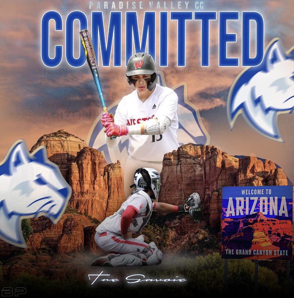 Tre Savoie (@savoietre) on Twitter photo Iโm blessed and excited to announce my commitment to Paradise Valley Community College to further my academic and athletics. Iโd like to thank my family, friends, and coaches who have helped me get to where I am.
Go Pumas!
<a href="/PVCCPumas/">Puma Athletics</a> <a href="/BblueH/">Brandyn Hayward</a> <a href="/whs_varsitybb/">Westside Warrior Baseball</a>
<a href="/Prospects_NE/">Nebraska Prospects Baseball Club</a> Iโm blessed and excited to announce my commitment to Paradise Valley Community College to further my academic and athletics. Iโd like to thank my family, friends, and coaches who have helped me get to where I am.
Go Pumas!
<a href="/PVCCPumas/">Puma Athletics</a> <a href="/BblueH/">Brandyn Hayward</a> <a href="/whs_varsitybb/">Westside Warrior Baseball</a>
<a href="/Prospects_NE/">Nebraska Prospects Baseball Club</a>