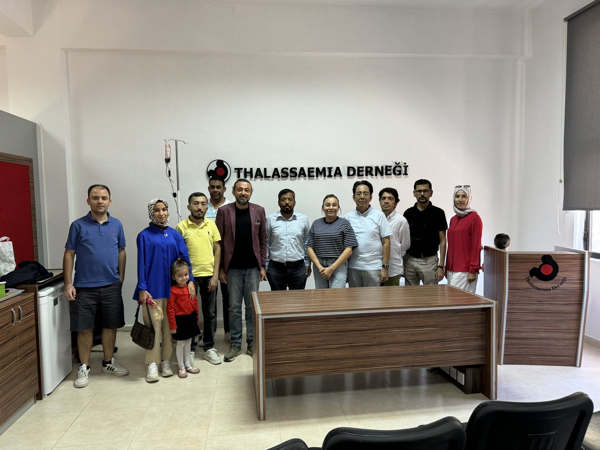 Mersin Talasemi ve Orak Hücre Anemi Hastaları Derneği Yön.Kur.Bşk.Aydın TOKMAK Kan Vakfı Yönetim Kurulu ile birlikte Kıbrıs’ta bir dizi
ziyaretlerde bulundu.