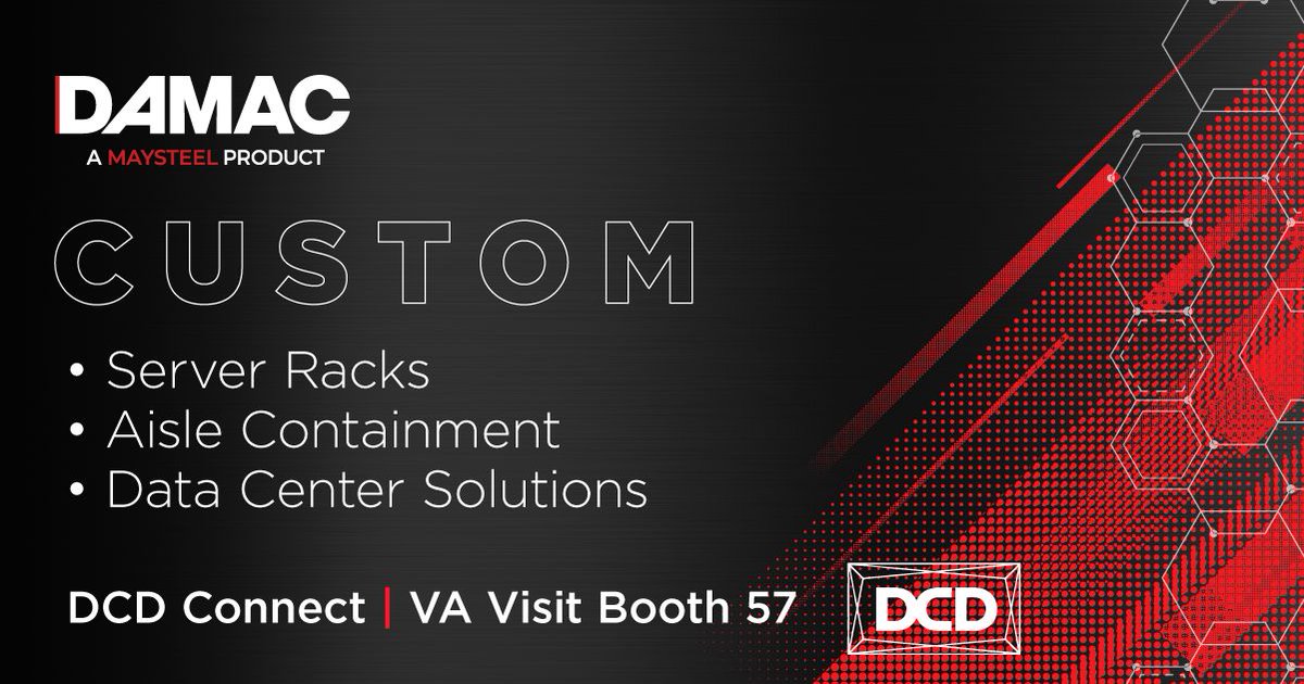 MAYSTEEL_LLC's tweet image. We&apos;re just two weeks away from #DCDConnect Virginia! 🚀

Stop by Booth 57 to meet our team and learn how our custom data center solutions are supporting tech advances like the AI revolution.

#CustomDataCenter #DataCenterSolutions #ServerRacks #AisleContainment #AI
