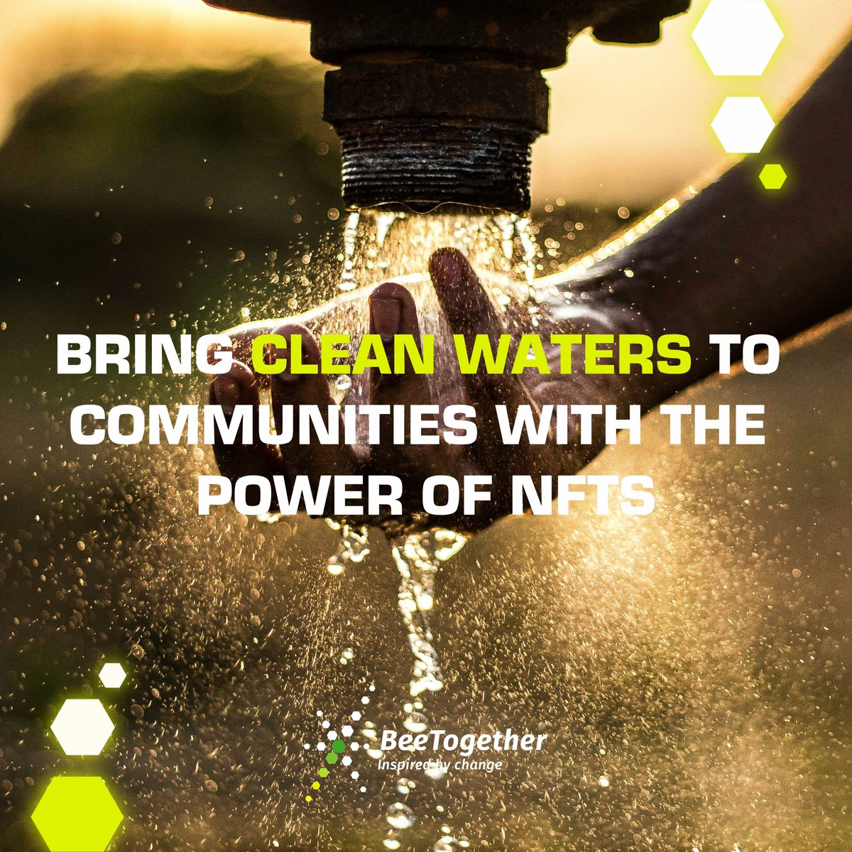 Your #nearnft purchases make a difference by bringing clean water to communities in need. Let's work together to ensure access to life's most essential resource.  

linktr.ee/beetogether_nf…  

#greennft #NEAR  #charities #cleanwater  #Nftarts #artcommunity