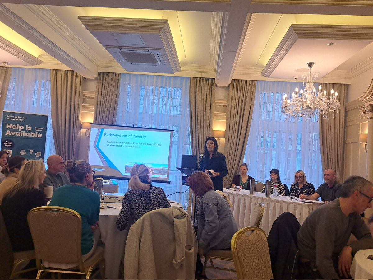 Focus Project (@focusderry) on Twitter photo Last week Focus members attended <a href="/dcsdcouncil/">Derry Strabane Cncl</a> Pathways out of Poverty event. Lots of organisations there and rich discussion on goals to work towards to improve our city. Our group attended as part of the <a href="/NIAntiPov/">Northern Ireland Anti Poverty Network</a> lived experience advisory panel Last week Focus members attended <a href="/dcsdcouncil/">Derry Strabane Cncl</a> Pathways out of Poverty event. Lots of organisations there and rich discussion on goals to work towards to improve our city. Our group attended as part of the <a href="/NIAntiPov/">Northern Ireland Anti Poverty Network</a> lived experience advisory panel