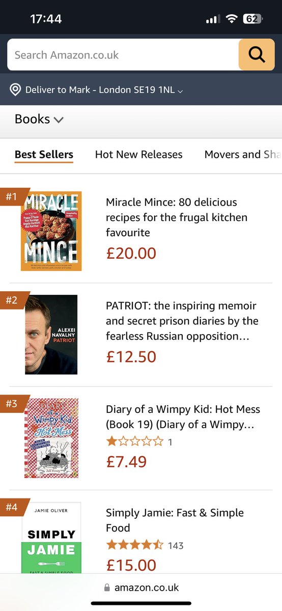 Mark Lewis (@marklewis32) on Twitter photo So this just happened: the new <a href="/HospAction/">Hospitality Action</a> recipe book, #miraclemince, due out on Thursday, is ... the <a href="/AmazonUK/">Amazon.co.uk</a> #1 bestseller! #wevegotyou ā¦ā¦ā¦<a href="/BloomsburyCooks/">Bloomsbury Cooks</a>ā© So this just happened: the new <a href="/HospAction/">Hospitality Action</a> recipe book, #miraclemince, due out on Thursday, is ... the <a href="/AmazonUK/">Amazon.co.uk</a> #1 bestseller! #wevegotyou ā¦ā¦ā¦<a href="/BloomsburyCooks/">Bloomsbury Cooks</a>ā©