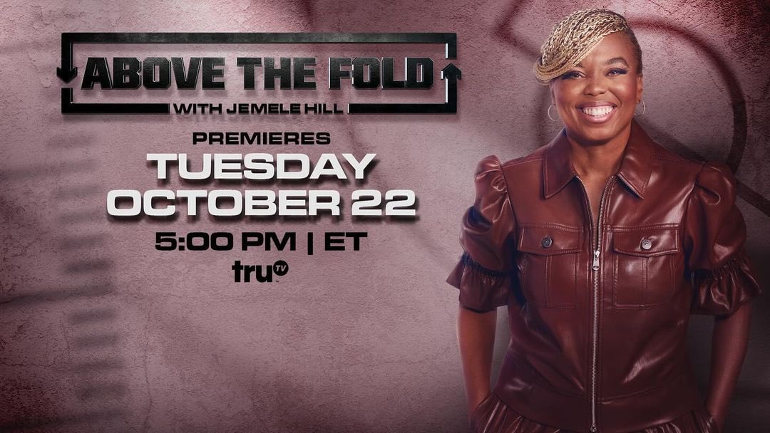 jemelehill's tweet photo. I’m smiling hard because my new show, Above the Fold, debuts TONIGHT at 5p ET on @truTV.

You also can catch me on @NBAonTNT’s pregame show with EJ, Chuck, Shaq and Kenny before the Knicks-Celtics game.

LET’s GOOOOOO! https://t.co/cEcXz5HJF9