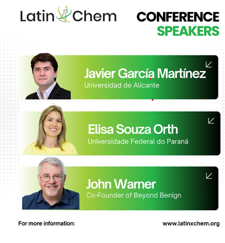 Laura Hinojosa Reyes (@laurahinojosar2) on Twitter photo #LatinXChem24 te invita a ver las pláticas invitadas de esta edición, ya están disponibles en YOUTUBE. ♻️🧑🔬👩🔬No te las puedes perder!!!!
<a href="/javiergarciamar/">JavierGarciaMartinez</a>
youtu.be/Dd1jN0T79tY
<a href="/OrthElisa/">Elisa Souza Orth</a>
youtu.be/8MQma3LKtnY
<a href="/JohnWarnerOrg/">John Warner</a>
youtu.be/ZjLVFC71gzg #LatinXChem24 te invita a ver las pláticas invitadas de esta edición, ya están disponibles en YOUTUBE. ♻️🧑🔬👩🔬No te las puedes perder!!!!
<a href="/javiergarciamar/">JavierGarciaMartinez</a>
youtu.be/Dd1jN0T79tY
<a href="/OrthElisa/">Elisa Souza Orth</a>
youtu.be/8MQma3LKtnY
<a href="/JohnWarnerOrg/">John Warner</a>
youtu.be/ZjLVFC71gzg