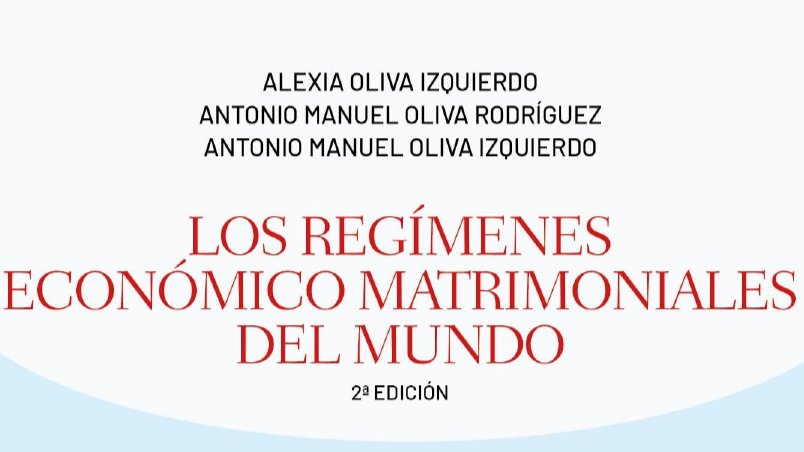 Registradores de España (@registrador_es) on Twitter photo Publicada la 2ª edición de "Los Regímenes Económico Matrimoniales del Mundo", vía <a href="/basconfer/">Basconfer libros</a>
📔 basconfer.com/libros-notario… Publicada la 2ª edición de "Los Regímenes Económico Matrimoniales del Mundo", vía <a href="/basconfer/">Basconfer libros</a>
📔 basconfer.com/libros-notario…