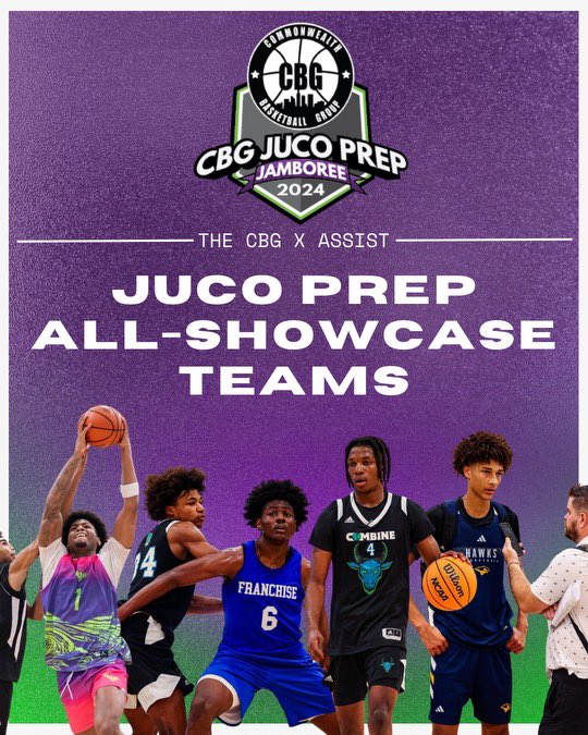 After consulting w/ scouts in attendance, evaluating film &amp; data, here are  CBG x Assist Juco Prep All-Showcase Teams ! 

• Juco - MOP  + 1st / 2nd teams 
• Prep - MOP + MVP + 1st - 3rd Teams 
• Underrated Seniors 
• Underrated Juniors 
• Breakout Underclassmen

🧵 ⬇️