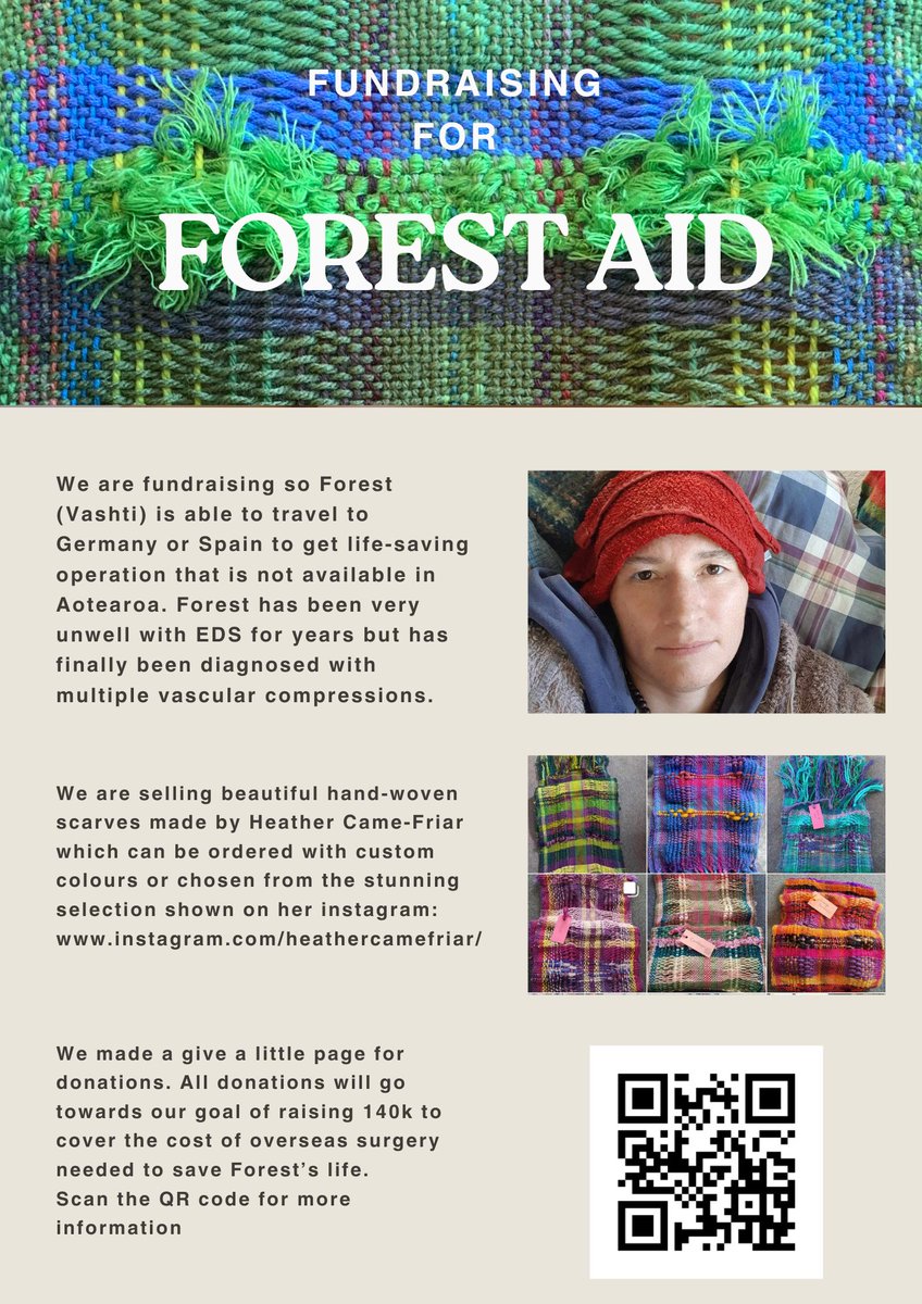 Anyone need a handwoven scarf - we are fundraising to get my bonus son lifesaving surgery. Full collection scarves on Instagram or place a custom order.