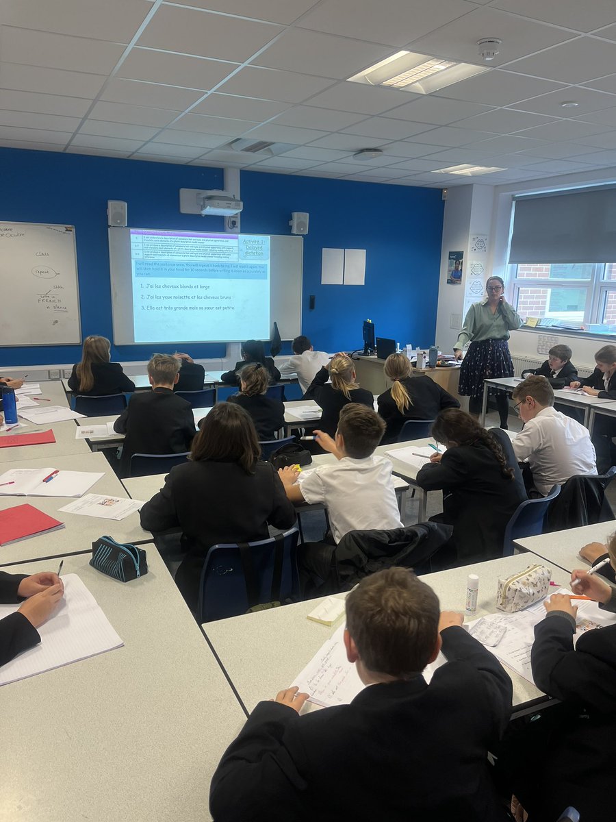 Lovely to hear a throng of students sound out key phrases in Spanish and playing Guess Who in French today. Well done 👏 <a href="/OrmistonVenture/">Venture Academy</a> <a href="/OrmistonEast/">Ormiston Acads East</a>