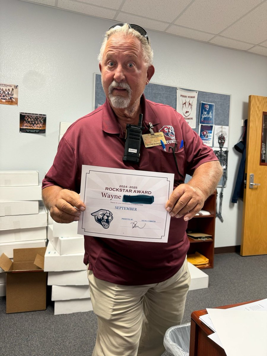 Perry Security Team getting September Rock Star Awards
<a href="/PerryPumas07/">PERRY HIGH SCHOOL</a>